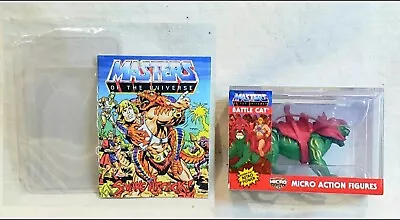 Battle Cat MOTU HEMAN World's Smallest Figure Comic Lot Masters Of The Universe • $7.96