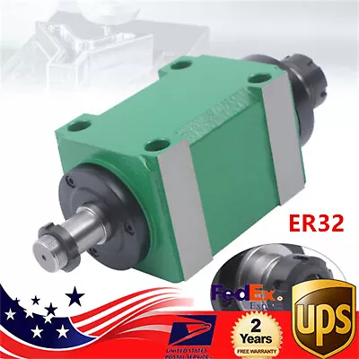 ER32 Waterproof Spindle Unit Power Milling Head High Rotational Speed 3000 Rpm • $184.30