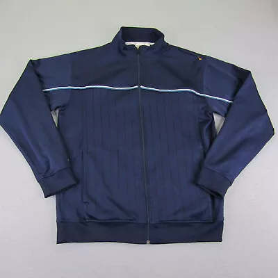 Umbro Jacket Mens Medium Blue Track Suit Coat Soccer Warmup Training Zip Up ^ • $29.97