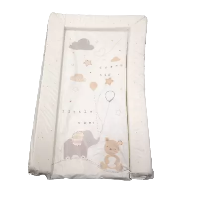 Mothercare Baby Changing Mat Big Dream Animals White & Beige Nursery Accessories • £7.50