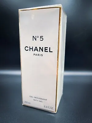 Brand New Sealed 100% Authentic Chanel Paris No5 Bath Gel 6.8 Fl. Oz./200 Ml Gel • £134.97