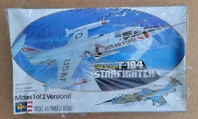 1/48 Monogram Revell F-104 Starfighter USAF Jet Fighter Plastic Model Kit 5409 • $17