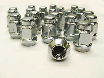 20x Buick Olds Pontiac Rally Rim Chrome Wheel Acorn Lug Nuts 7/16 -20 Rht NOS • $30.02