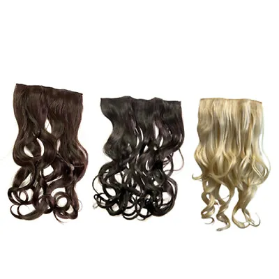 £2.99 • Buy 1Pack Human Hair Extensions For Ladies Party Costumes Long & Curly Hair UK