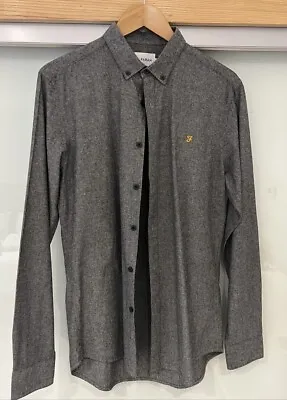 Farah Brewer Shirt Size M Grey • £7.50