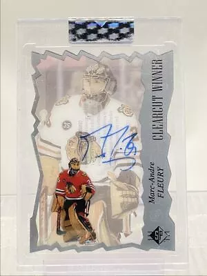 Marc-andre Fleury 2021-22 Sp Clearcut Winner Autograph Die Cut Auto Q0212 • $86