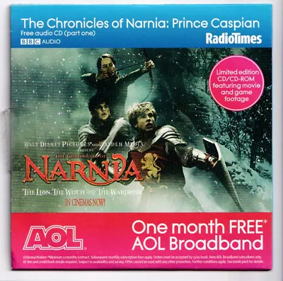 (KU732) Radio Times: The Chronicles Of Narnia Prince Caspian Part 1 - 2004 DVD • £2.99