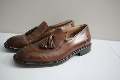 Florsheim Imperial Brown Leather Tassel Loafers 7 D • $20