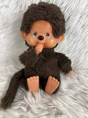 Vintage Monchichi Monchhichi Monkey Plush Toy 1974 Made In Japan Sekiguchi 8” • $23.99