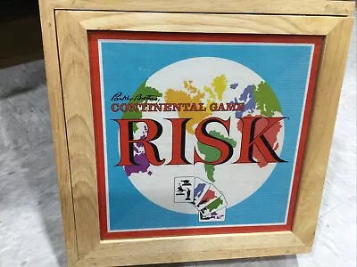 2003 Parker Brothers Nostalgia Series Risk Continental Board Game Wooden Box • $36.99