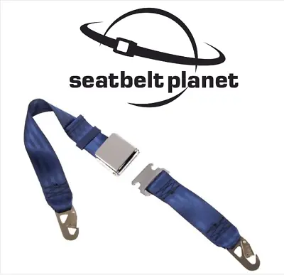 60  2-Point Lap Seat Belt Lift Latch Buckle With Snap Hook Anchors Custom Colors • $32.95
