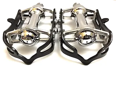$289 • Buy MINT & BEAUTIFUL !  Campagnolo Record Road Bike Pedals, Vintage - SUPER NICE