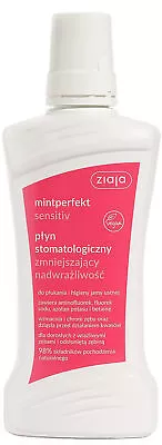 Ziaja Mintperfect Sensitiv Mouthwash Reducing Dentinental Sensitivity • £28.86