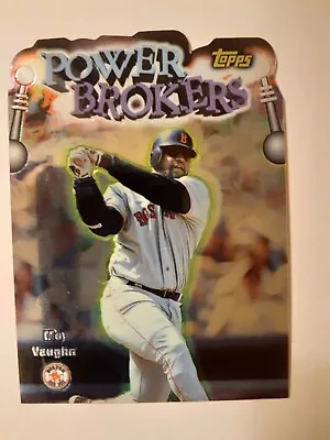 1998 Topps Mo Vaughn Power Brokers Refractor Die-Cut #PB13 Boston Red Sox • $2.25