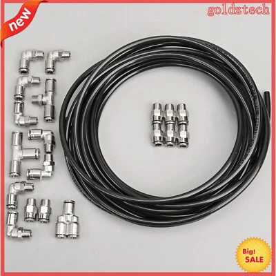 $60.90 • Buy 1/8  Npt Quick Connect Boost Control Air Fitting Kit Vacuum/Boost Line Kit
