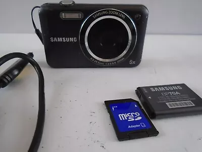 Samsung ES73 12.2MP Digital Camera Tested + Battery Charger/USB Cable 4GB Card • £35