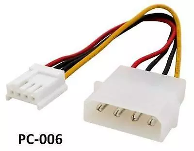 3 Inch 5.25  Male To 3.5  Female Internal Power Supply Cable Adapter PC-006 • $5.95