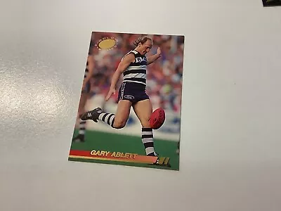 1994 AFL Gold Series Card Gary Ablett • $10