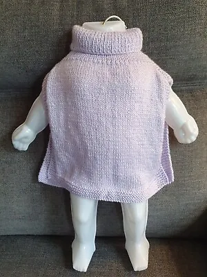 Hand Knitted Baby Poncho Cape  • £5.50
