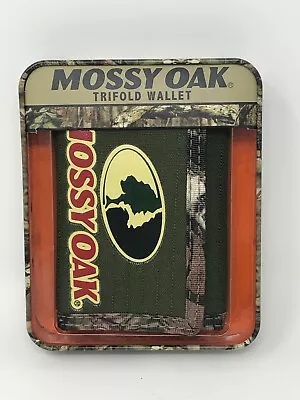 New Mossy Oak Trifold Wallet ~ Olive  • $23