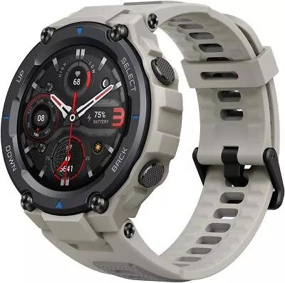 Xiaomi Amazfit T-Rex Pro Grey Smart Watch Rugged Military Certified GPS • $291.50