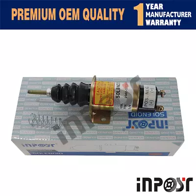 New 1502-12C2U1B2 Fuel Solenoid 12V For Woodward 103007AA • $88.90