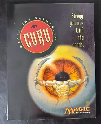 Magic The Gathering MTG RARE Guru Kit Book -  Vintage FULLY INTACT Must See!!! • $2000