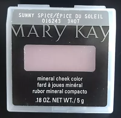 New In Package Mary Kay Mineral Cheek Color Blush Sunny Spice Full Size • $33.95