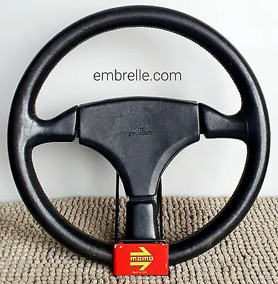 BMW Momo AC Schnitzer Steering Wheel E28 E30 M3 E31 E34 M5 E32 E36 Bbs Rs RARE • $439.99