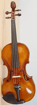Old Violin 4/4 Geige Viola Cello Fiddle Label JAANES GEORGIUS HELMER Nr. 1584 • $693.52