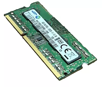 SAMSUNG 4GB M471B5173DB0-YKO DDR3 Ram 1Rx8 PC3L 12800S Laptop Memory • £6.75
