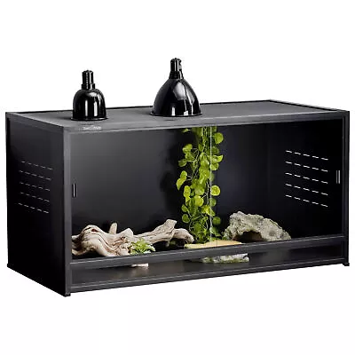 Reptile Enclosure Up To 4*2*2FT Snake Tank Terrarium 120 Gallon Stackable Cage • $249.99