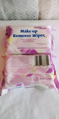 Pure Gentle Make Up Remover Wipes (2) Pack Of 30 Each • $9.97