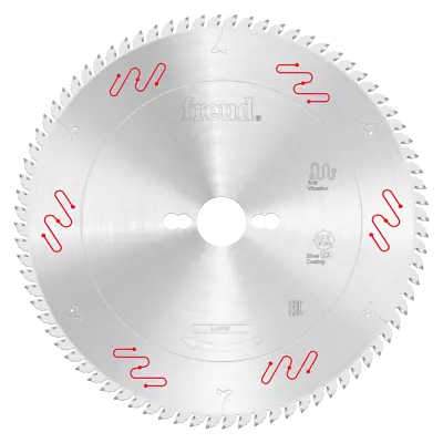 NEW FREUD LU3F02 Panel Saw BLADE Bilaminated Panels  Plastic Material 250MM 80T • £77.13