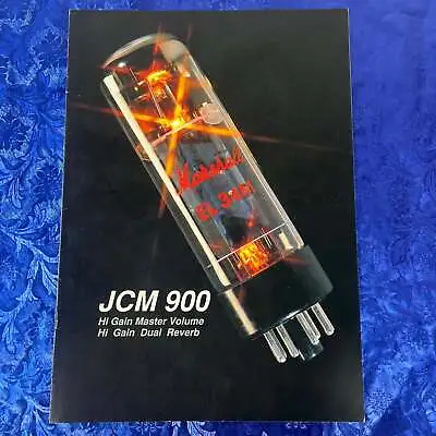 Marshall JCM 900 Hi Gain Master Volume / Dual Reverb Amp Brochure Catalog • $39.99