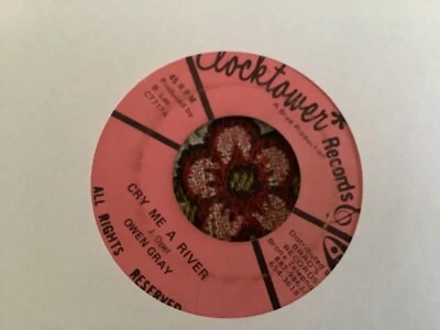 £11.95 • Buy Owen Gray , Cry Me A River , J Clarke & Dillinger , Commercial Locks , 7” Clock