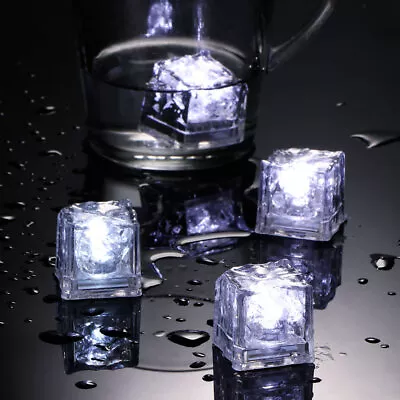 Multicolour Flashing Sensor Ice Cube LED Lights Party Wedding Christmas Decor AU • $9.98