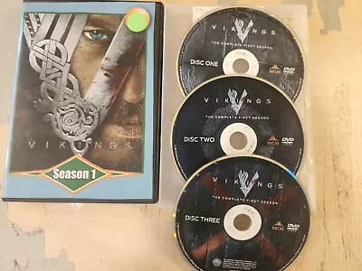 Vikings: Season 1 (DVD 3-Disc Set) Ex Rental • $4.99