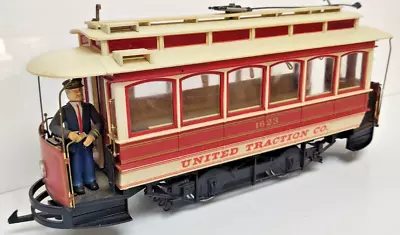 Bachmann G Scale Streetcar Tram Locomotive UNITED TRACTION CO NEEDS REPAIR COG • £14.50