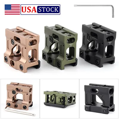 2024 Tactical H1 H2 T1 T2 Fast Micro Red Dot Riser Mount For 20mm Picatinny Rail • $17.79