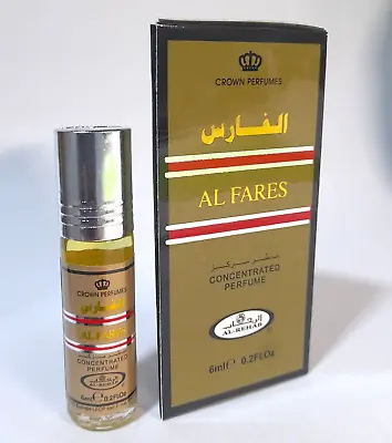 Al Fares 6ml Roll On Perfume Oil By Al Rehab Unisex Arabic HALAL Fragrance • £4.49