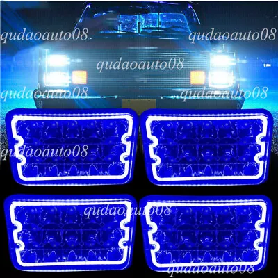 4X 4x6  Led Headlights Fit GMC C1500 2500 3500 K1500 K2500 K3500 1982-1986 Truck • $48.36