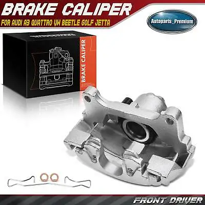 Brake Caliper W/ Bracket For Audi A3 Quattro VW Beetle Golf Jetta CC Front Left • $52.99