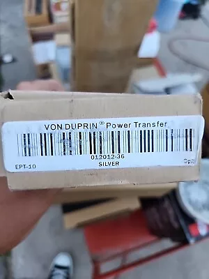 Von Duprin Allegion Electrical Power Transfer  EPT-10 Silver SP28 NIB Read Post • $99