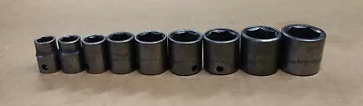 Matco Tools 3/8  Drive Metric Impact Sockets 10 11 12 14 18 19 20 21 22mm 9pcs • $49.95