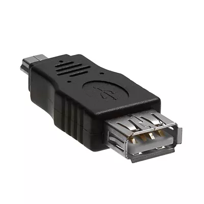 Mini USB Type-B Male To USB 2.0 Type-A Female  Adapter Connector Converter OTG • $6.89