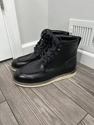 Milwaukee Boot Co. Bradford Moc Toe Boots Black Sz: 10 Style: 20105-001 • $75