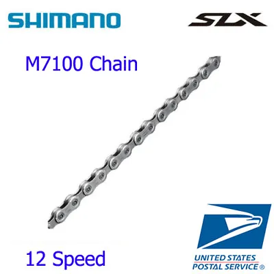 Shimano SLX CN-M7100 12 Speed HG 126 Links Chain MTB • $26.88