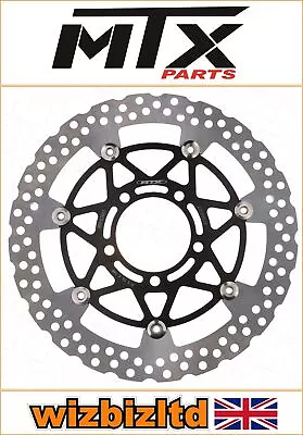 Kawasaki ZZR 1400 2012-2020 [MTX Performance Front Brake Disc] [Black WF-Series] • £137.95