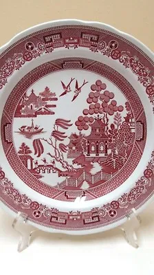 $18.95 • Buy Spode China Archive Collection Cranberry Georgian Series  Willow  10.5  Plate